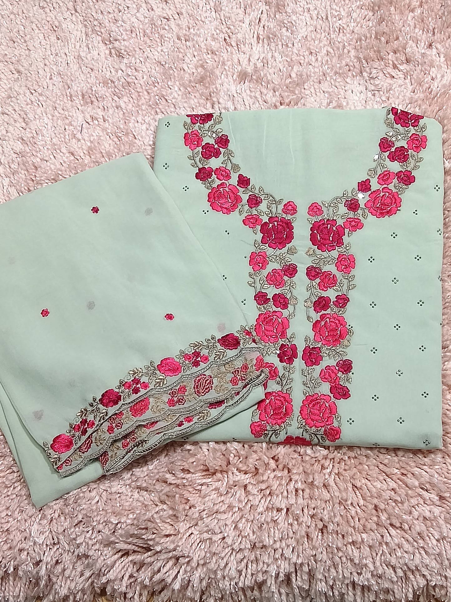 OFFER SALES UNSTITCHED SALWAR SUITS -  IHA 34603