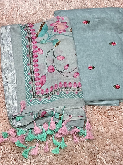 OFFER SALES UNSTITCHED SALWAR SUITS -  IHA 34657