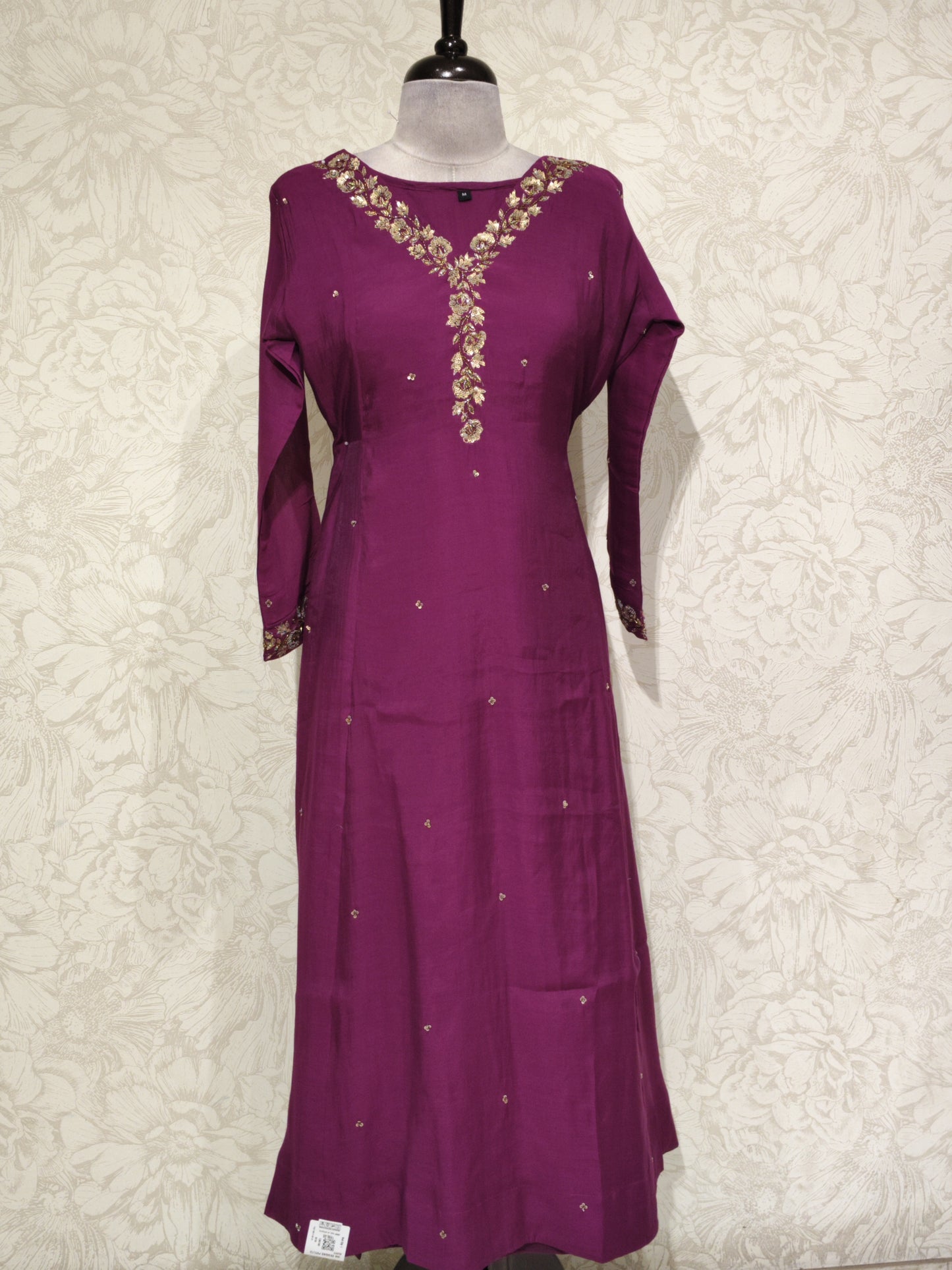 MUL CHANDERI  AND GEORGETTE TOPS ONLY - IHA ALAPPUZHA COLLECTIONS -  IHA 27186