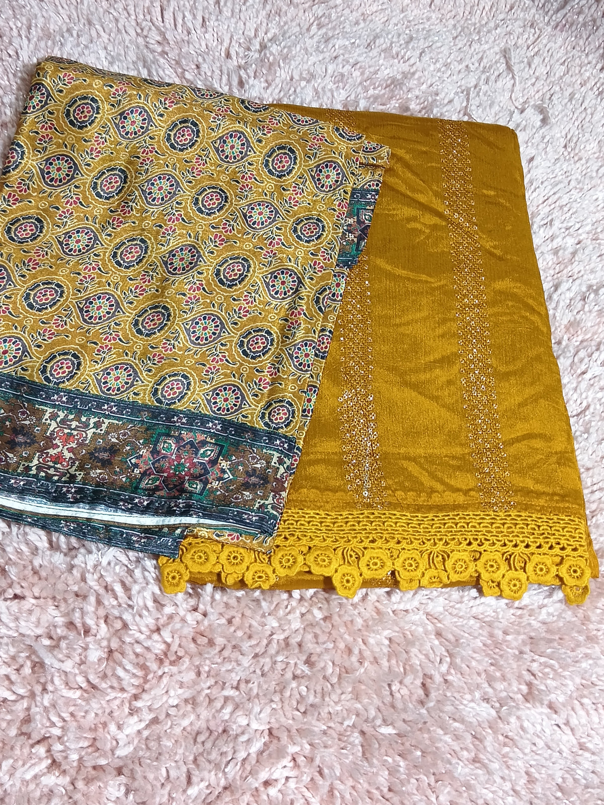 OFFER SALES UNSTITCHED SALWAR SUITS -  IHA 34936