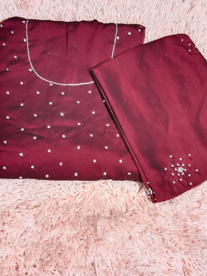 OFFER SALES UNSTITCHED SALWAR SUITS -  IHA 34855