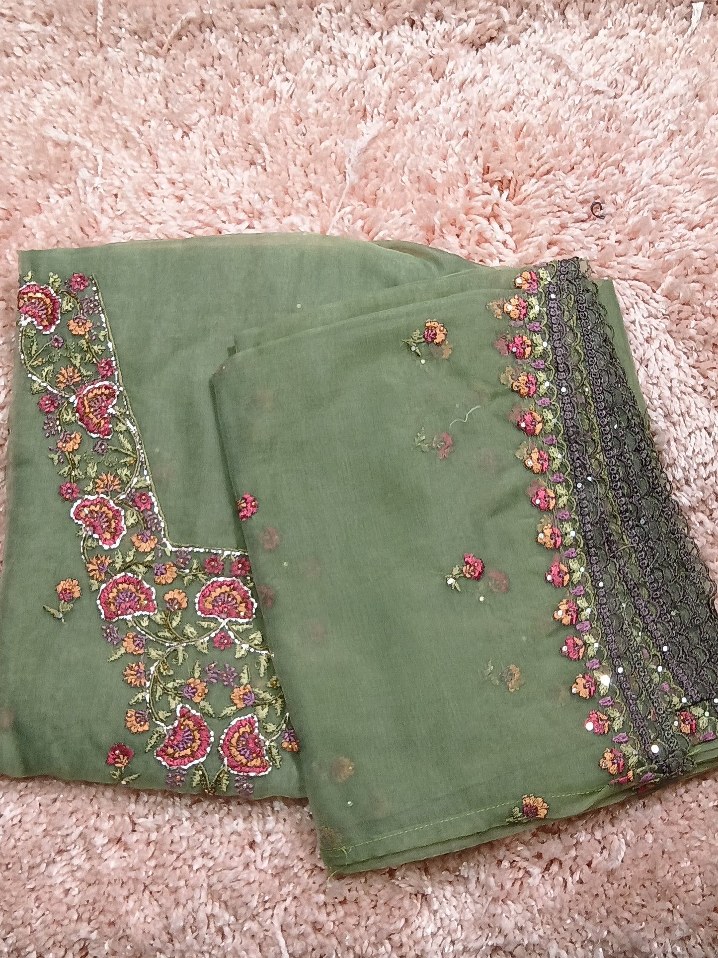 OFFER SALES UNSTITCHED SALWAR SUITS -  IHA 34509