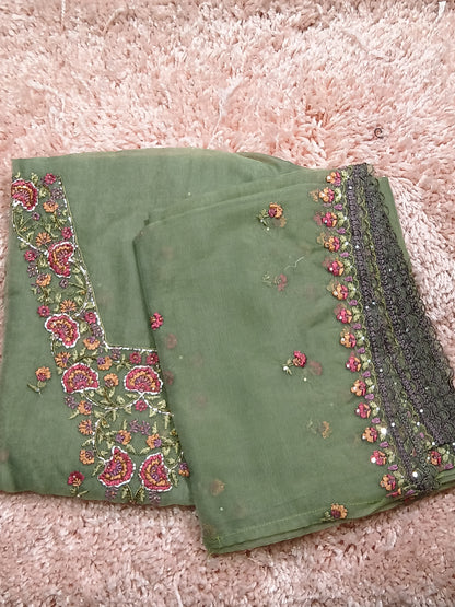 OFFER SALES UNSTITCHED SALWAR SUITS -  IHA 34509
