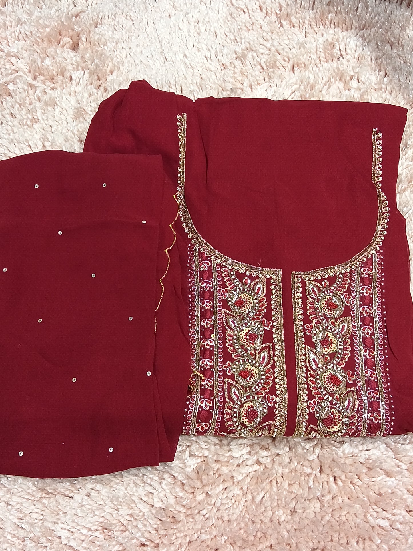 OFFER SALES UNSTITCHED SALWAR SUITS -  IHA 34680