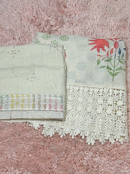 OFFER SALES UNSTITCHED SALWAR SUITS -  IHA 34657