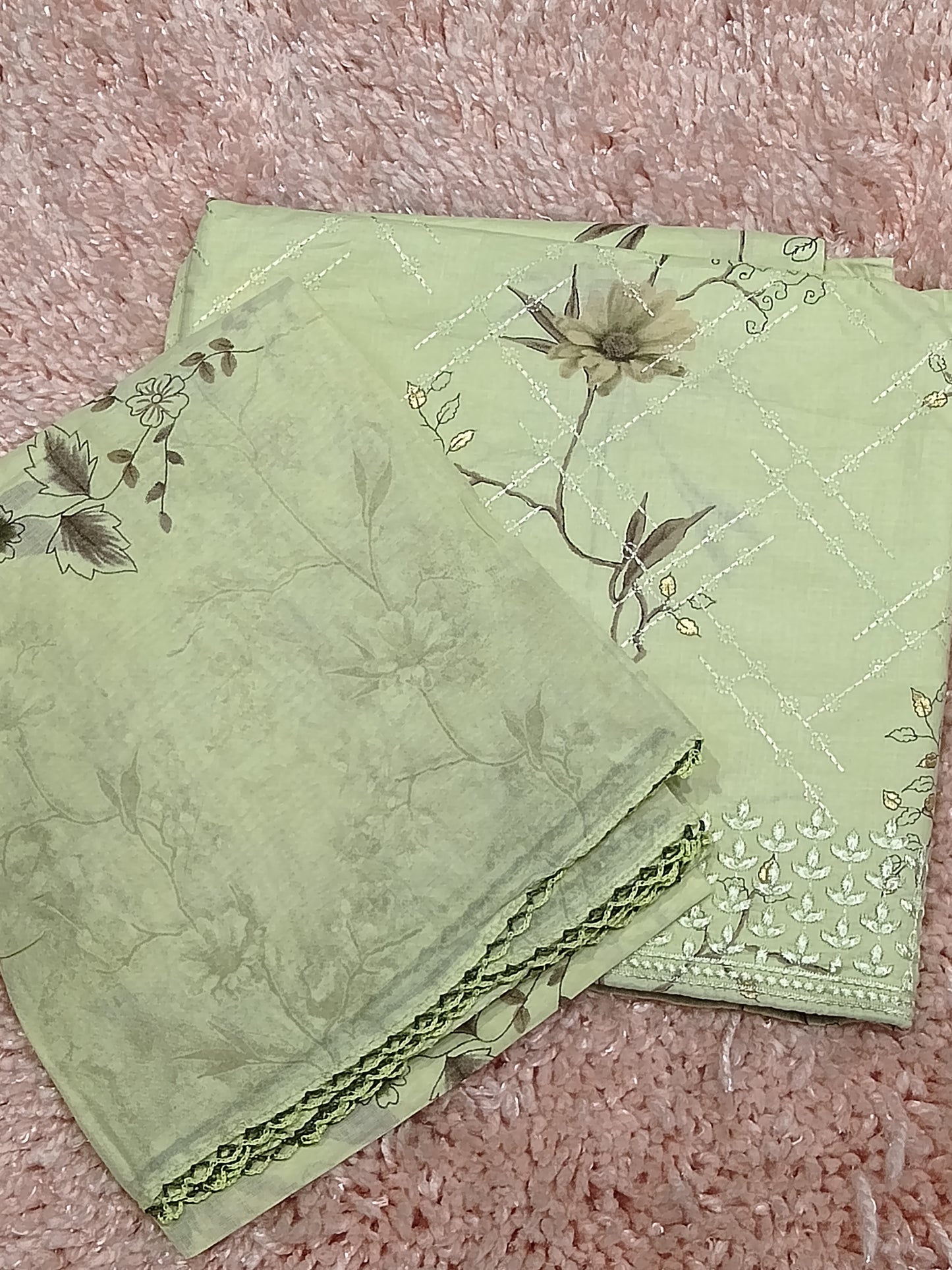 OFFER SALES UNSTITCHED SALWAR SUITS -  IHA 34585
